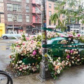 Trend Spotted: Floral Installations In Cars